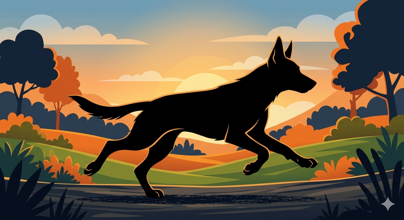 Dog running
